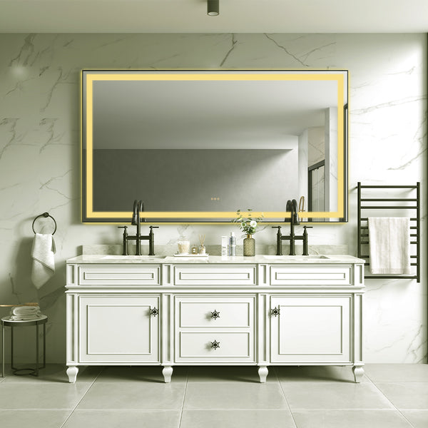 Mircus 84x48 Super Bright Led Bathroom mirror | High Quality | Anti-Fog|